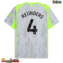 Camisa de Futebol Manchester City Tijjani Reijnders #4 Equipamento Alternativo 2025-26 Manga Curta